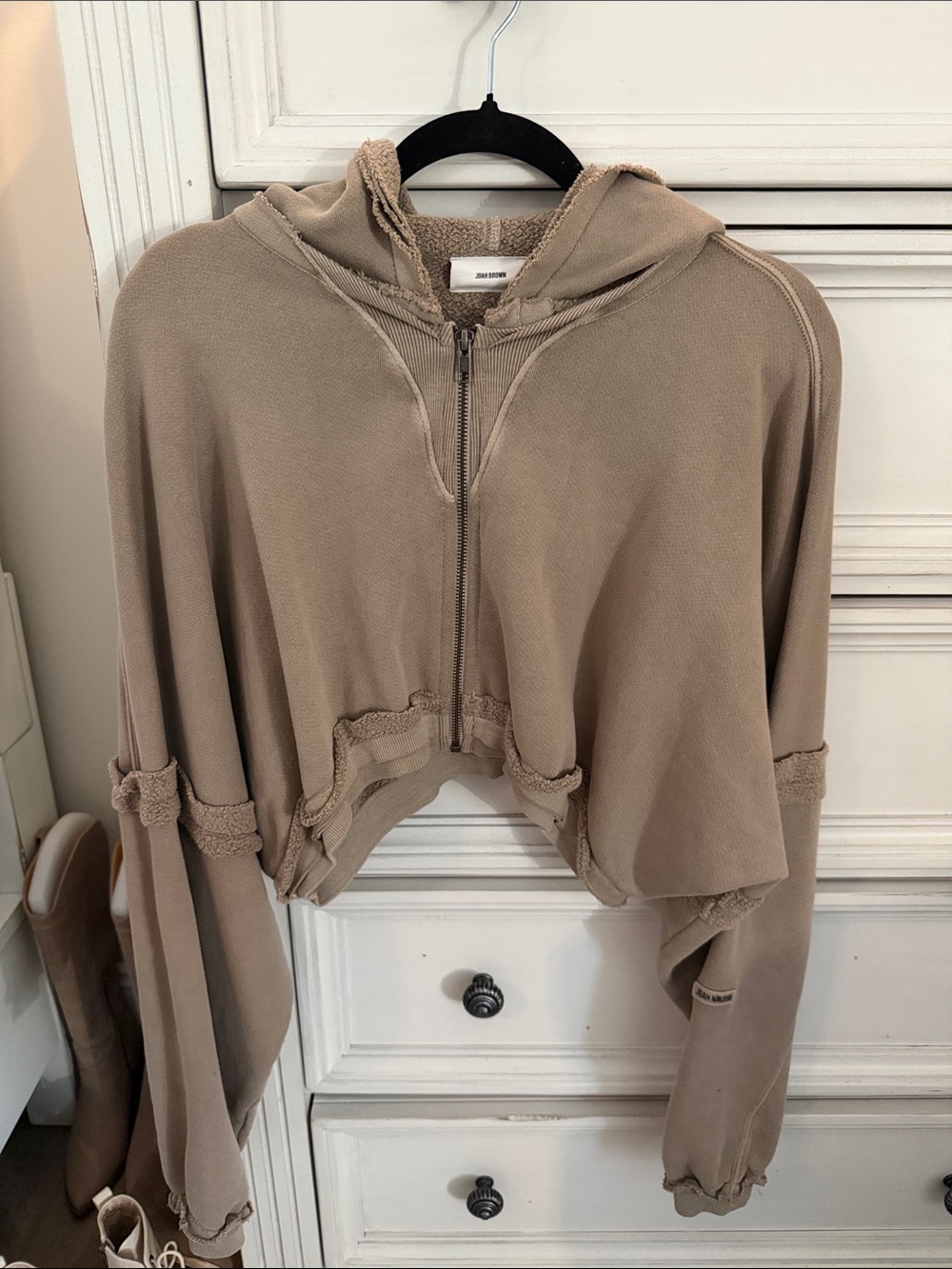 Joah Brown S/M crop zip up